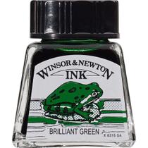 Tinta Para Desenho Winsor & Newton 14Ml Brilliant Green