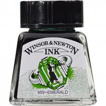 Tinta para Desenho Winsor & Newton 14ml Emerald - WINSOR NEWTON
