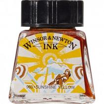 Tinta para Desenho Winsor & Newton 14ml Sunshine Yellow - WINSOR NEWTON
