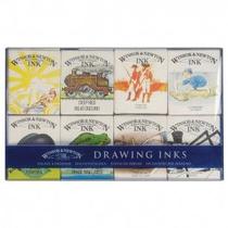 Tinta Para Desenho Winsor & Newton William Collect 8 Unidades