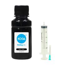 Tinta para Deskjet GT 5822 GT51 Black Corante 100ml Koga