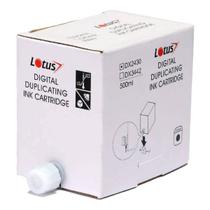 Tinta para Duplicador Digital DX-2430 500ml Preto Lotus Compatível para DX2330 DX2430 CP6201C DX-2330 DX-2430 6201