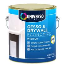 Tinta para gesso branco 3.6lts - universo