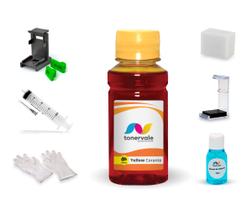 Tinta Para HP 1115 664 - F6V28AB Yellow 100ml Linha Platinum Tinta Para HP 1115 664 - F6V28AB Yellow 100ml Linha Platinum