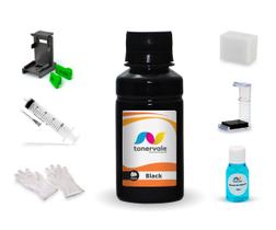 Tinta Para HP 1350 56 - C6656AB Black 100ml Linha Platinum Tinta Para HP 1350 56 - C6656AB Black 100ml Linha Platinum