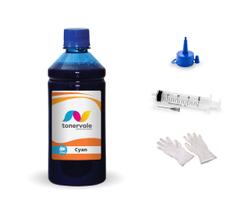 Tinta Para HP 6520 564 - CB318WL Cyan 250ml Linha Platinum Tinta Para HP 6520 564 - CB318WL Cyan 250ml Linha Platinum