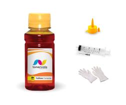 Tinta Para HP GT52 - M0H56AL Yellow 100ml Linha Platinum