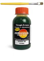 Tinta para material sintético e tenis horizonte 100ml e pincel