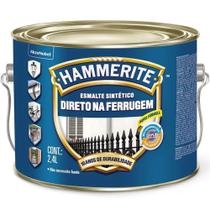 Tinta para Metais Hammerite Verde Brilhante 2.4 litros Direto na Ferrugem - Coral