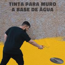 Tinta para Muro Ecológica - CONDUZ TINTAS - AMARELA - Galão 3,6L.