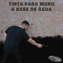 Tinta para Muro Ecológica - CONDUZ TINTAS - PRETA - Balde 18 L.