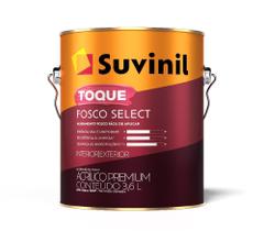 Tinta para Parede 3,6l Toque Fosco Select Suvinil - Branco Neve Tinta para Parede 3,6l Toque Fosco Select Suvinil - Branco Neve