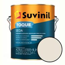 Tinta Para Parede 3,6l Toque Seda Acetinado Suvinil - Algodão Egípcio Tinta Para Parede 3,6l Toque Seda Acetinado Suvinil - Algodão Egípcio