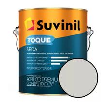 Tinta Para Parede 3,6l Toque Seda Acetinado Suvinil - Crômio