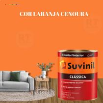 Tinta Para Parede Acrílica Laranja Suvinil Clássica 800ml Premium Antimofo