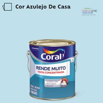 Tinta Para Parede Fosca Rende Muito Coral Concentrada 800ml