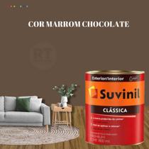 Tinta Para Parede Marrom Suvinil Clássica Premium Antimofo 800ml