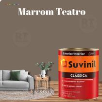 Tinta Para Parede Marrom Suvinil Clássica Premium Antimofo 800ml