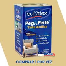 Tinta para Parede Peg e Pinte Sem Cheiro - 18 Litros - Eucatex