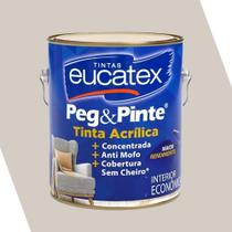 Tinta para parede Peg Pinte 3,6L Sem Cheiro Anti Mofo Eucatex