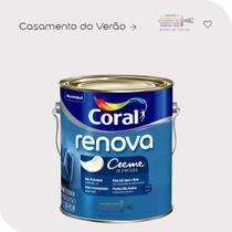 Tinta Para Paredes E Tetos Anti Mofo Coral Renova 800ml