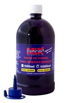 Tinta Para Pincel De Quadro Branco 1 Litro Azul - Carinon Mix