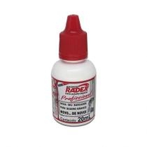 Tinta para pincel de quadro branco 20ml Vermelho - Radex Tinta para pincel de quadro branco 20ml Vermelho - Radex