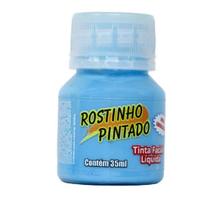 Tinta para pintar o rosto liquida Azul Claro 35 ml