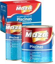 Tinta para Piscina Azul PU Kit Maza 4.5 litros Tinta para Piscina Azul PU Kit Maza 4.5 litros