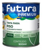 Tinta para piso Acabamento fosco -Azul