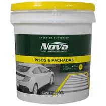 Tinta para Piso Demarcação Vermelho Balde de 18 Litros - 200000000010 - NOVA TINTAS Tinta para Piso Demarcação Vermelho Balde de 18 Litros - 200000000010 - NOVA TINTAS