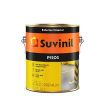 Tinta para Piso Fosco Cinza 3,6L - Suvinil - 53419957 - Unitário - BASF
