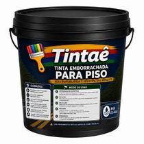 Tinta para piso, garagem, calçada emborrachado alta resistencia tintae