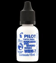 Tinta para quadro branco Pilot WBM-7 preto 15ml