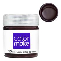 Tinta para Rosto Líquida Marrom 15ml - Colormake