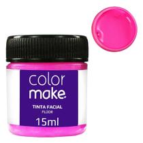Tinta para Rosto Líquida Pink Neon 15ml