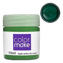 Tinta para Rosto Líquida Verde 15ml - Colormake