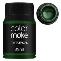Tinta para Rosto Líquida Verde 25ml - Colormake