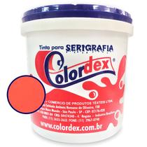 Tinta para Serigrafia Colordex Plastcolor Laranja Fluor 1Kg - Alta Performance Tinta para Serigrafia Colordex Plastcolor Laranja Fluor 1Kg - Alta Performance