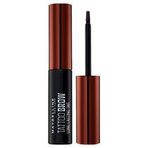 Tinta para Sobrancelha Maybelline Brow Tattoo - Marrom Escuro - Longa Duração (4,9ml)