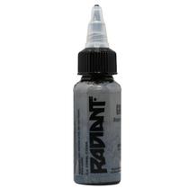 Tinta para tatuagem Radiant Colors Gray 30 ml vegana, EUA Tinta para tatuagem Radiant Colors Gray 30 ml vegana, EUA