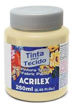 Tinta para Tecido 250ml Ref 529 Marfim Acrilex