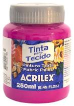 Tinta para Tecido 250ml Ref 549 Magenta Acrilex Tinta para Tecido 250ml Ref 549 Magenta Acrilex