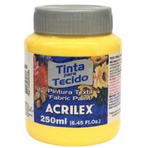 Tinta para Tecido 250ml Ref 589 Amarelo Canário Acrilex