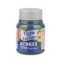 Tinta Para Tecido 37 ML Acrilex Fosca Pintura Artesanato