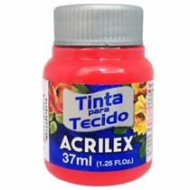 Tinta para Tecido 37ml 800 Vermelho Bebê Acrilex