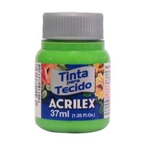 Tinta para Tecido 37ml Acrilex 6 Unidades