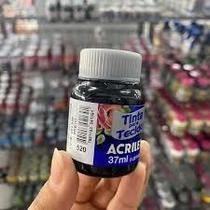 Tinta Para Tecido 37ml Fosca 520 Preto Acrilex