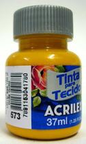Tinta Para Tecido 37ml Fosca - 573 Ocre Ouro Acrilex Tinta Para Tecido 37ml Fosca - 573 Ocre Ouro Acrilex