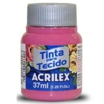 Tinta Para Tecido 37ml Rosa Escuro - Acrilex